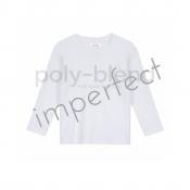 IMPERFECT *Sublimation Blanks* Blank Boy's Long Sleeve Tee Shirt - Poly Blend